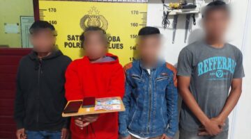 Satresnarkoba Polres Gayo Lues Berhasil Tangkap 2 Pengedar Sabu, 1 Kurir dan 4 Lainnya Pengguna, Belasan Paket Diamankan