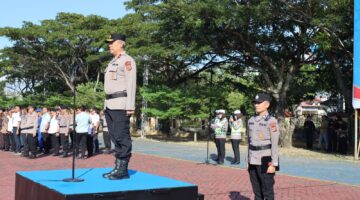 Wakapolda Aceh Pimpin Apel Gelar Pasukan Operasi Ketupat Seulawah 2026