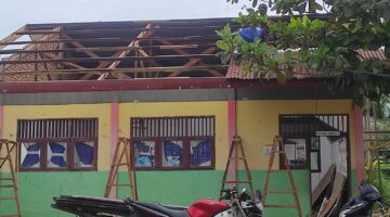 Ratusan Lembar Seng Raib, Proyek Revitalisasi SD Negeri 2 Kuning Disorot Warga