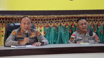 Kapolres Aceh Tenggara Pimpin Anev Mingguan, Evaluasi Kinerja dan Perkuat Kesiapsiagaan Jajaran